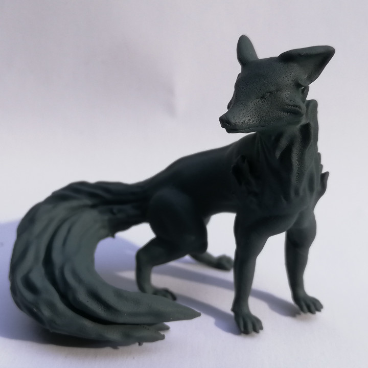 Mystic Three Tail Fox Miniature image