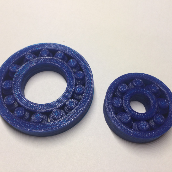 Fully 3D-printable bearing image