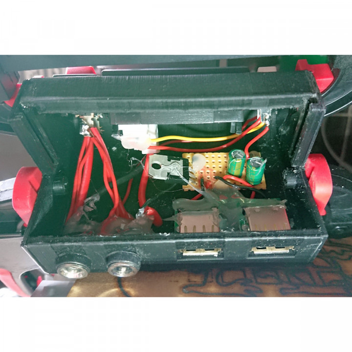 Monoprice Select Mini (MPSM) v2 3D printer power console image
