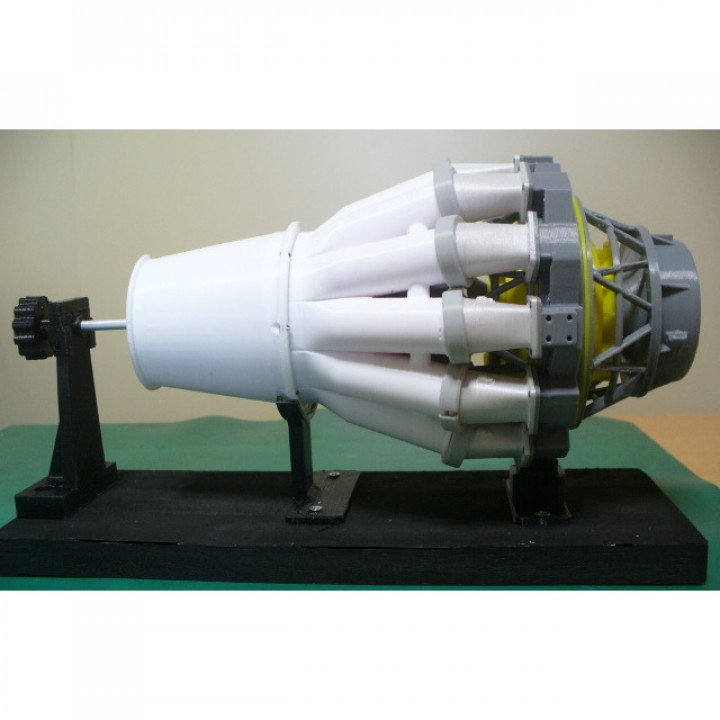 Turbojet Engine, 1st Generation, Double-Sided Impeller type image