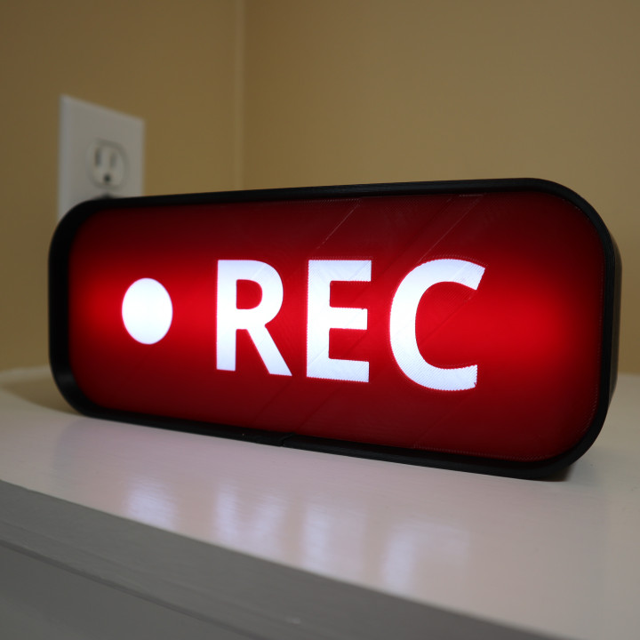 Remote ON AIR Light-Up Sign image