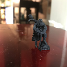 Picture of print of Frontiersman - Human Male Ranger (32mm scale miniature)