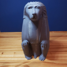 Picture of print of Animals for Sarcophagus Decoration - Monkey 2  (Modified Chin)