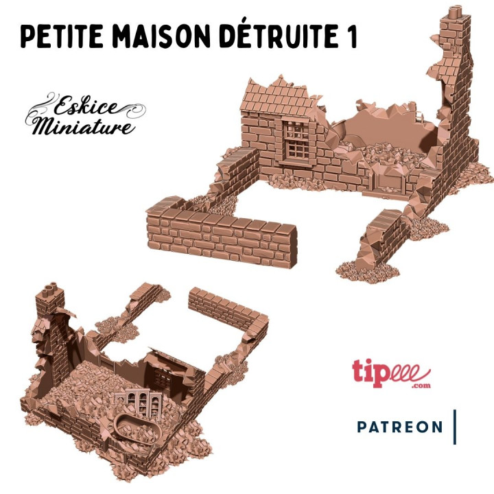 Destroyed Little House 1 - XVIII to XX period image