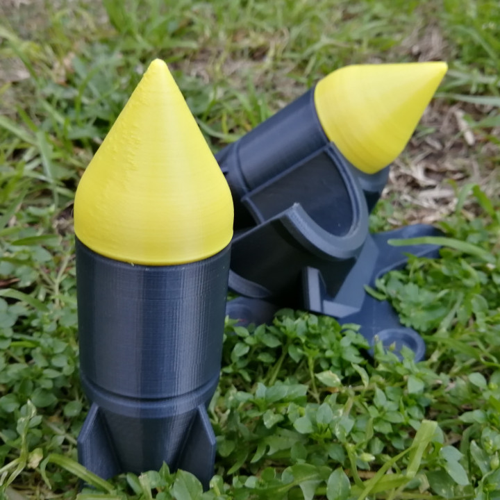 Rocket Screw Container with Stand image