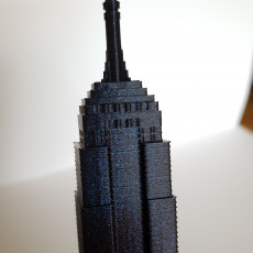 Picture of print of Empire State Building - New York City