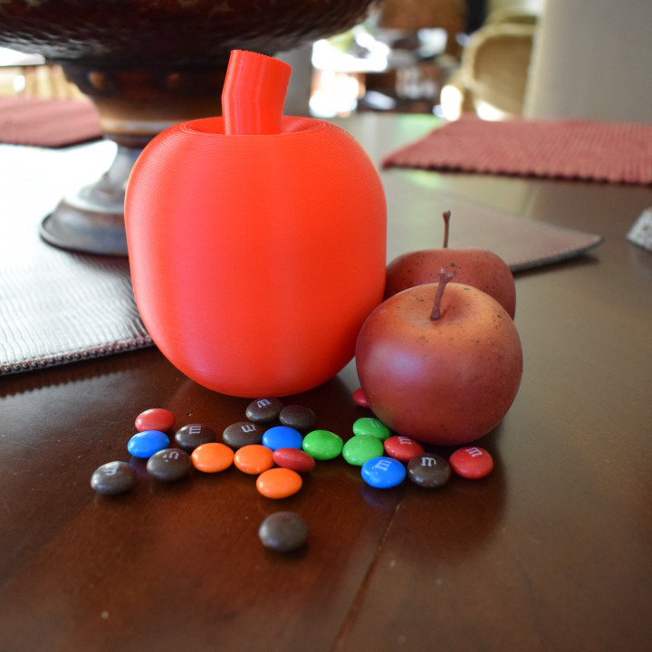 Apple Shaped Candy Dispenser image