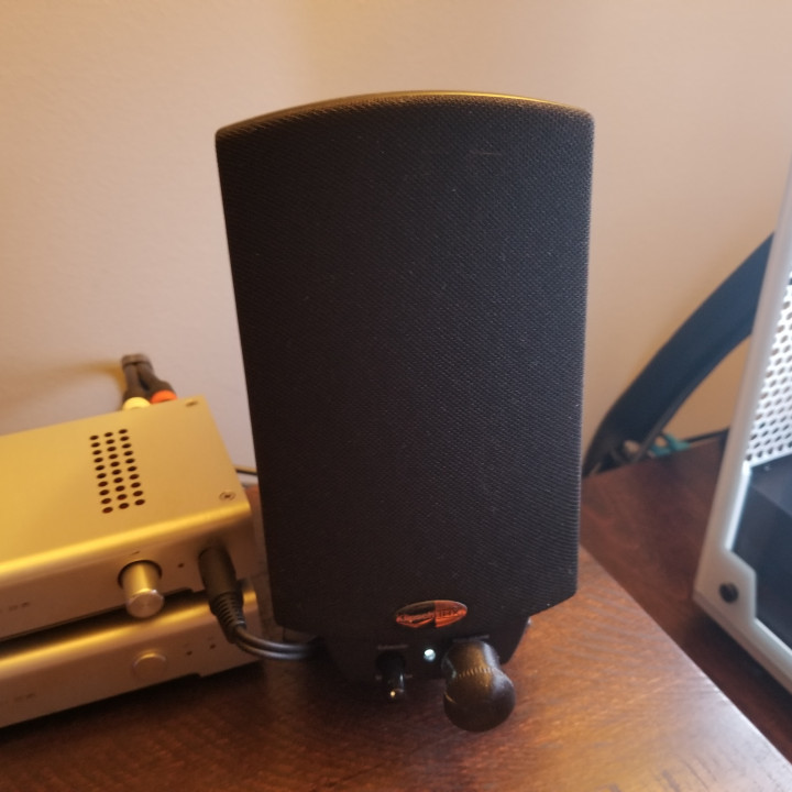 3D Printable Better Klipsch Volume Knob by Cody