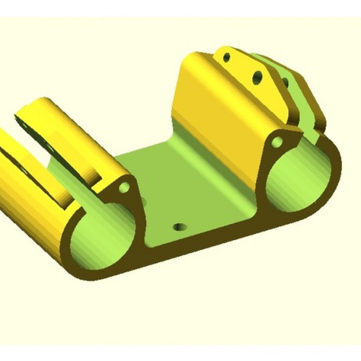 Compact bowden extruder carriage image
