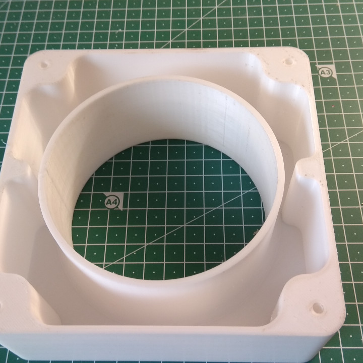 Exaust Air Blower Outlet / Air Duct Adapter_100mm image