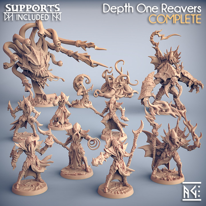 Depth One Reavers (presupported) image