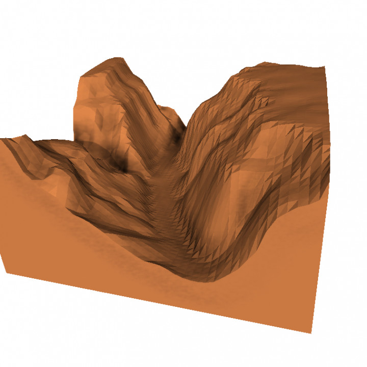 E3D+VET exercise: Valleys Types Canyon image