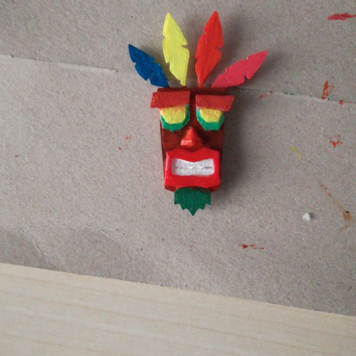 3D Printable Aku Aku by Alessio