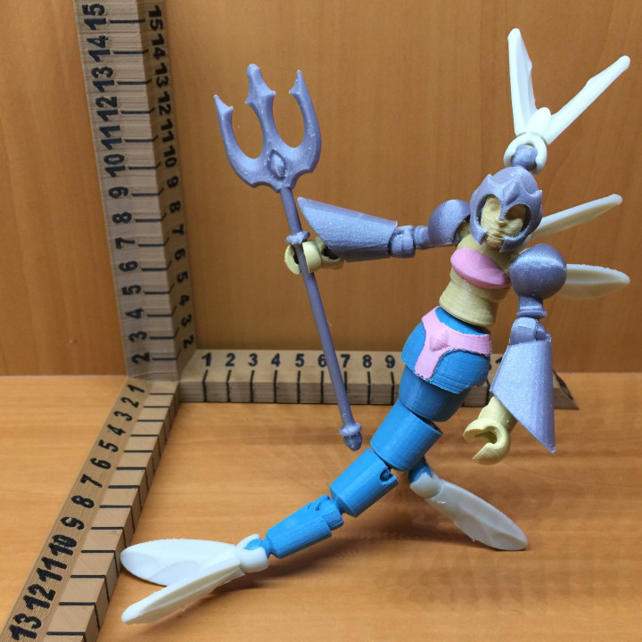 3D Printable Robot -Z 28 AUG 2015 -Version 2 -MMU by Star Labs 3D, LLC image.