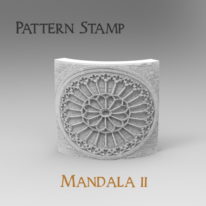 Textured Stamps Vol. 2 : Mandala image