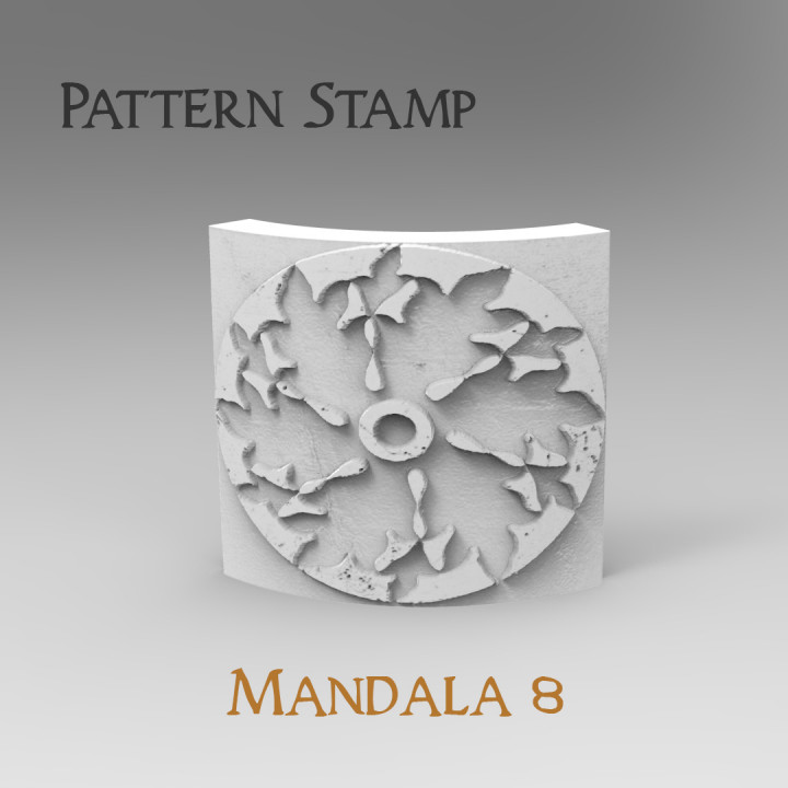 Textured Stamps Vol. 2 : Mandala image