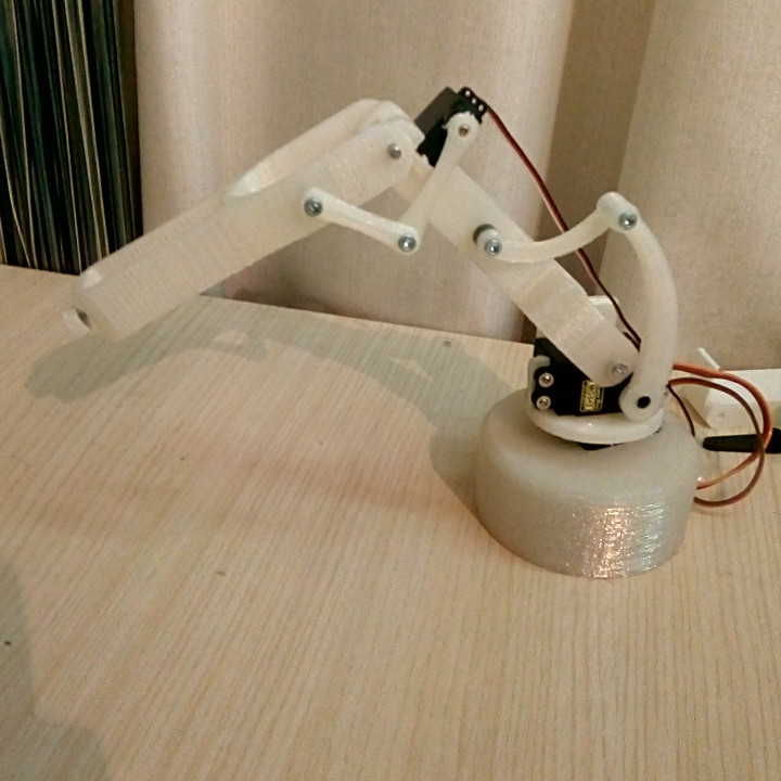 Button presser - Robot Arm image