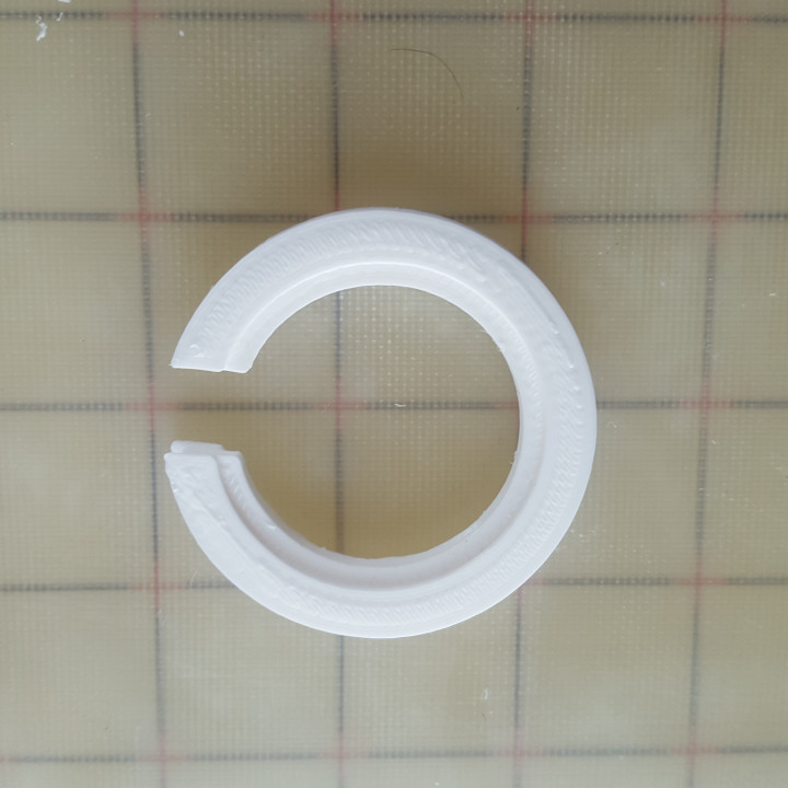 3D Printable Lampshade Reducer Ring by Gareth Price