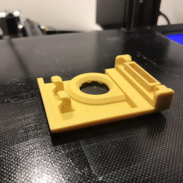 3D Printable Creality Ender 3 part cooling fan duct by Carsten Dalgaard