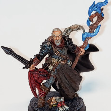 Picture of print of Wappellious Spellbrush - Human Wizard/Rogue Hero