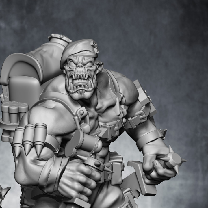 Orc Kommando Ork Blitz time to fight image
