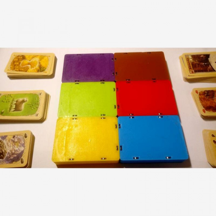 Settlers of Catan magnetic trays - small cards image