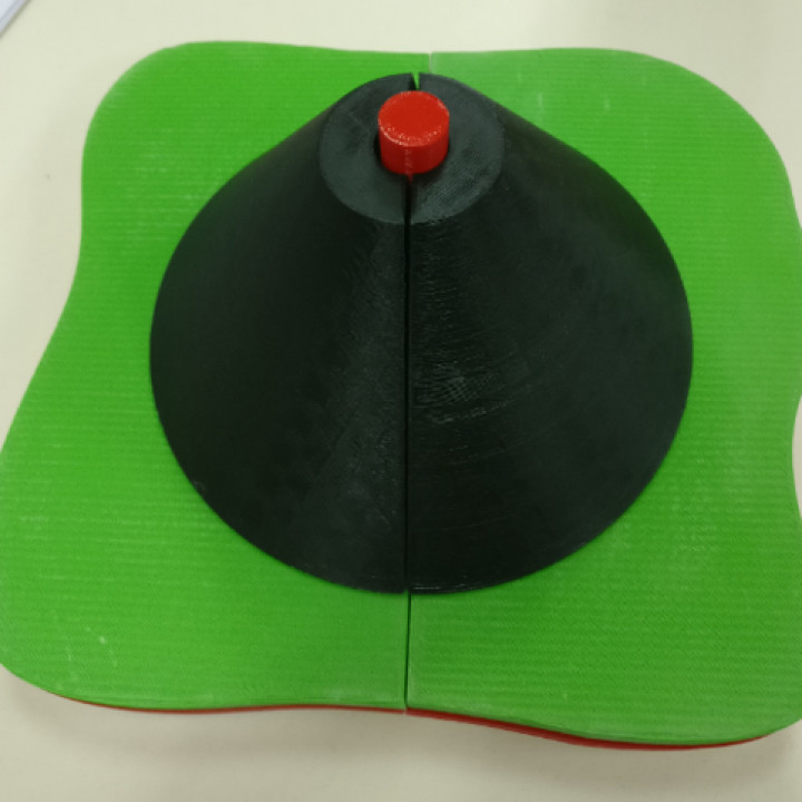 3D4KIDS exercise: Volcano image