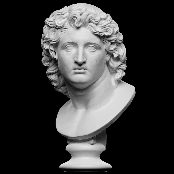 Ideal Portrait of Alexander the Great as Helios image