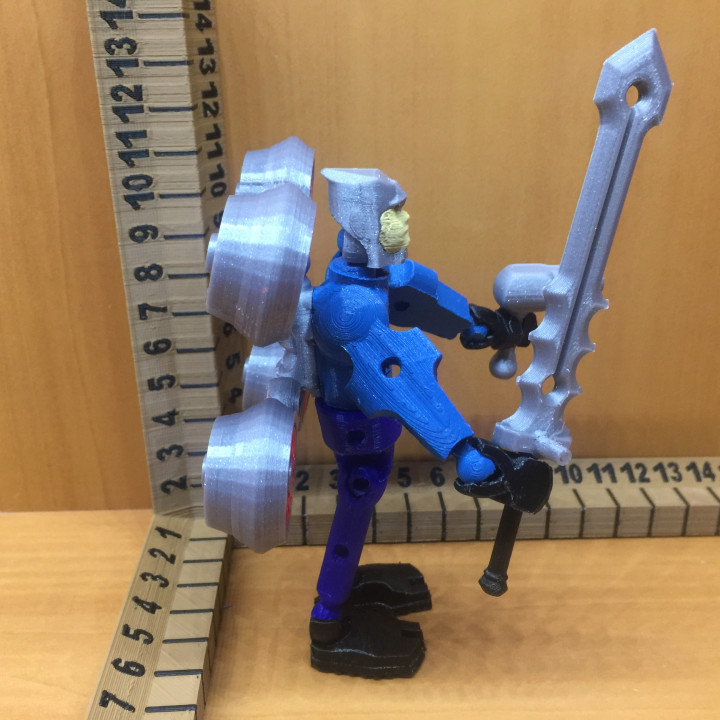 3D Printable Robot -Z 31 JAN 2015 -Version 2 -MMU by Star Labs 3D, LLC