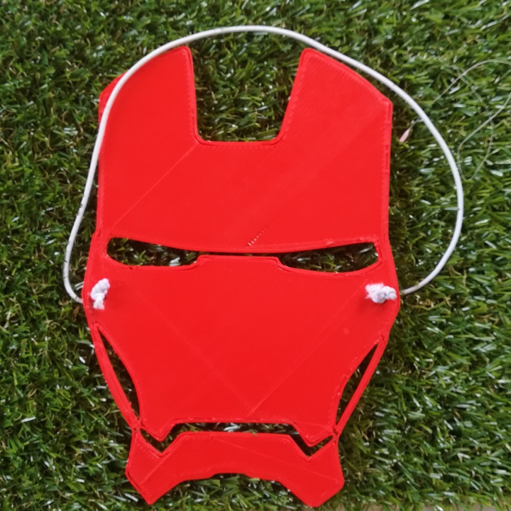 Ironman  mask. image