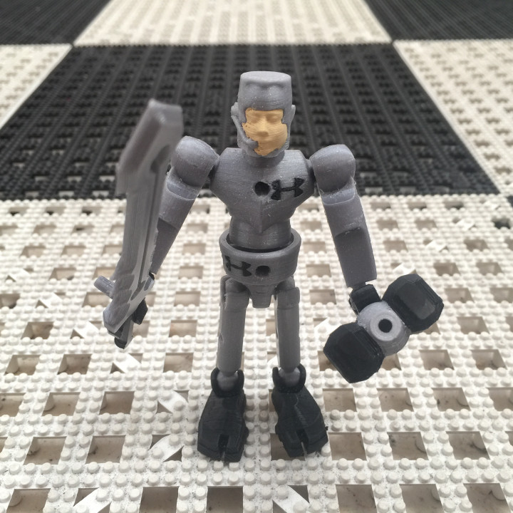 3D Printable Robot -Z 31 JAN 2015 -Version 2 -MMU by Star Labs 3D, LLC