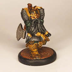 Picture of print of Dwarf hero