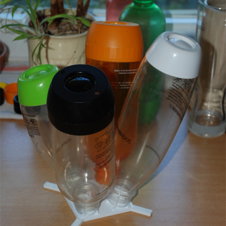 Quadruple Drying Stand for SodaStream PET Bottles image