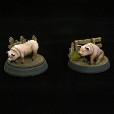 Picture of print of Pigs (Pre-Supported)