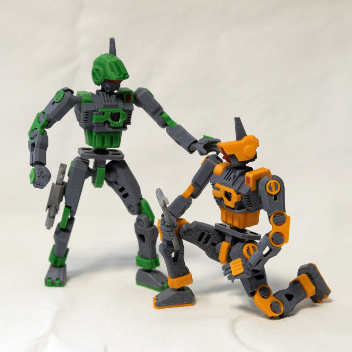 3D Printable Android Prototype P-01 by JWoong