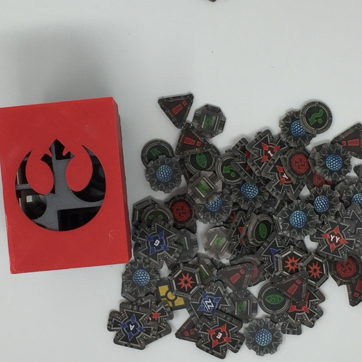 X-Wing Miniatures Token Box Organizer image