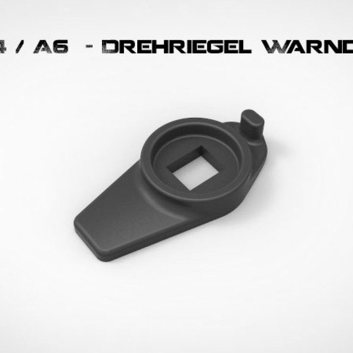 Audi A4 / A6 - Drehriegel Warndreieck image