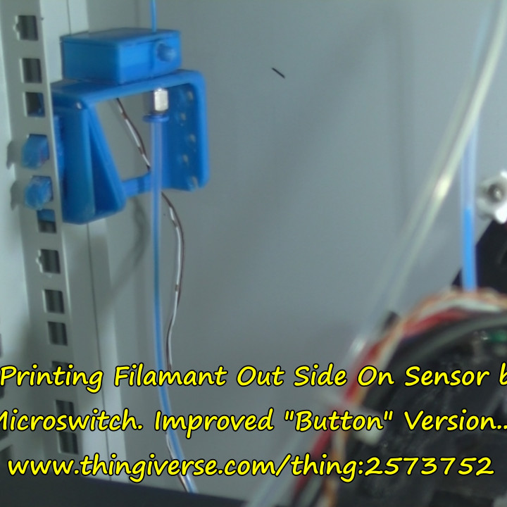 Filament Out Side On Sensor box Button Microswitch image