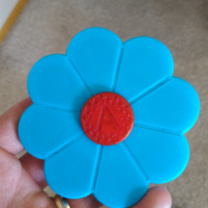 Flower Fidget Spinner image