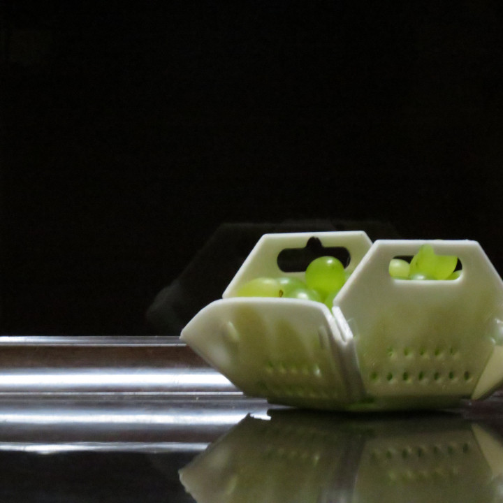3D Printed Folding Colander| SelfCAD image