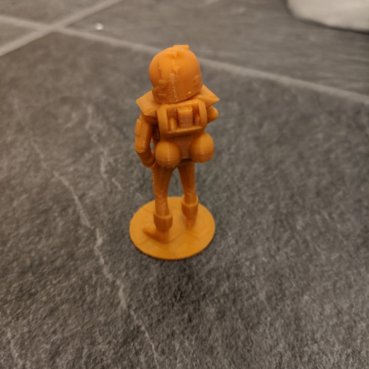 astronaut miniature tabletop game piece image