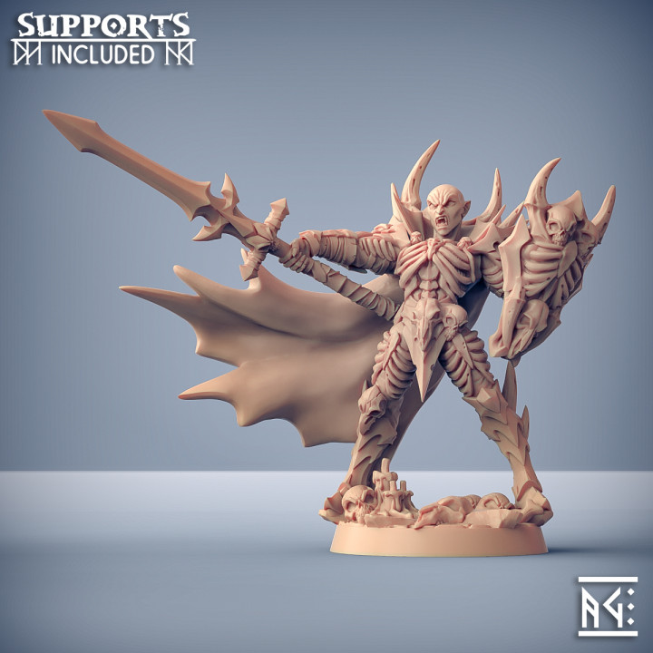 Drakenmir The Bonelord - Necromancer Hero (Soulless Vampires) image