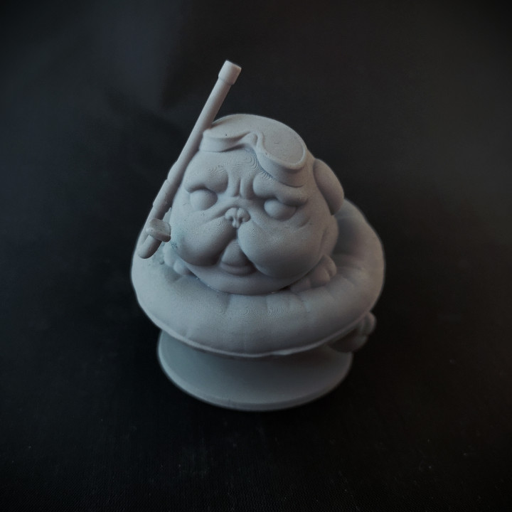 Snorkel Pug miniature - Pre-Supported image