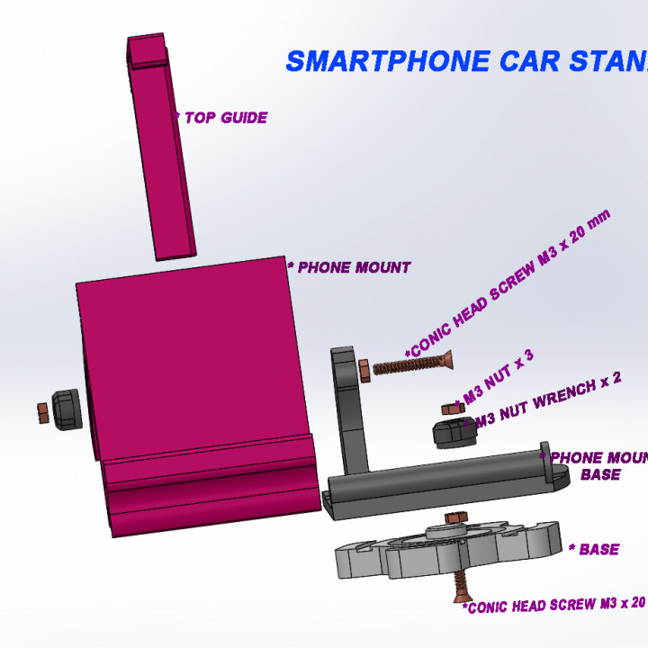 SMARTPHONE CAR STAND image