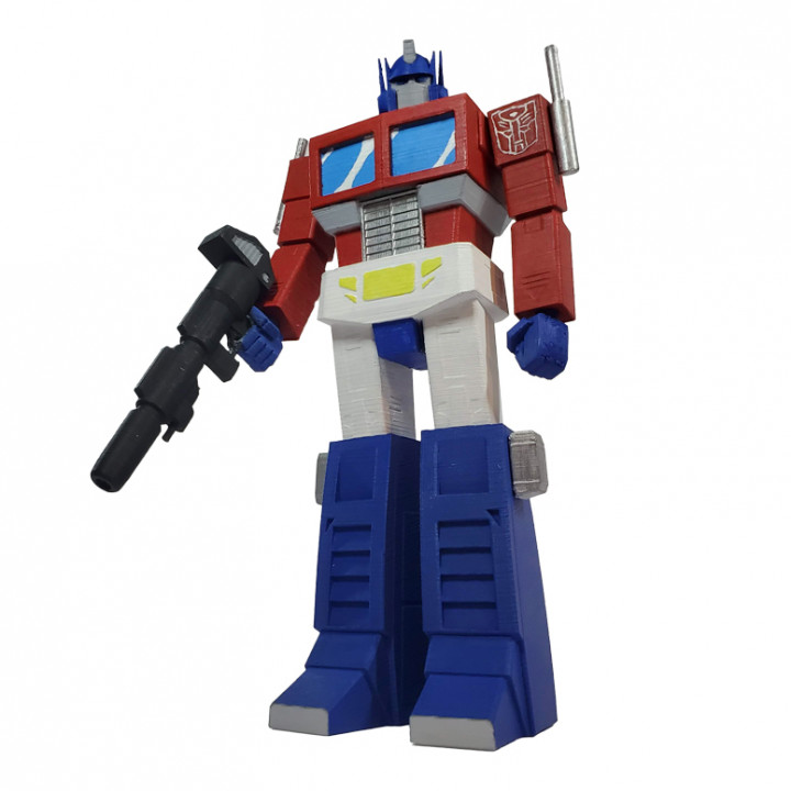 G1 Optimus Prime Masterpiece scale Transformers image