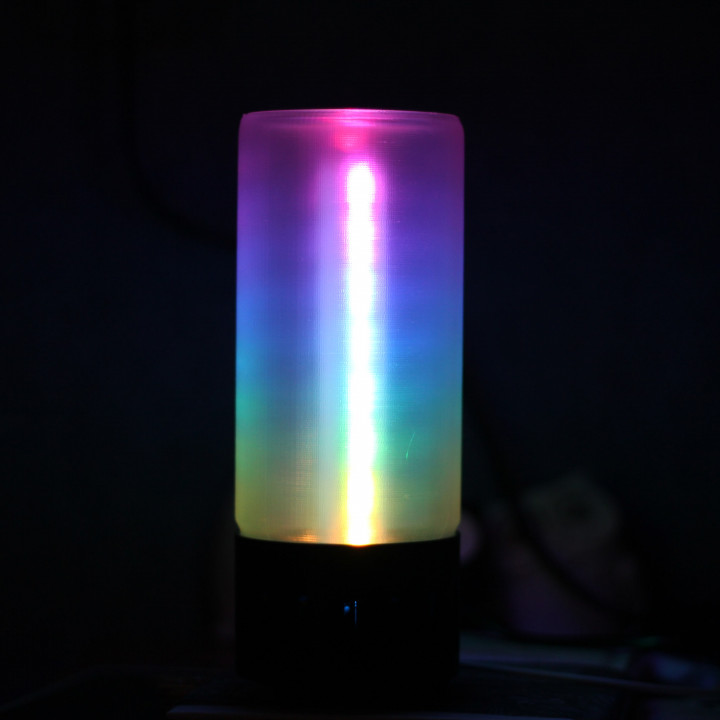 DIY WiFi RGB LED Soft Lamp image