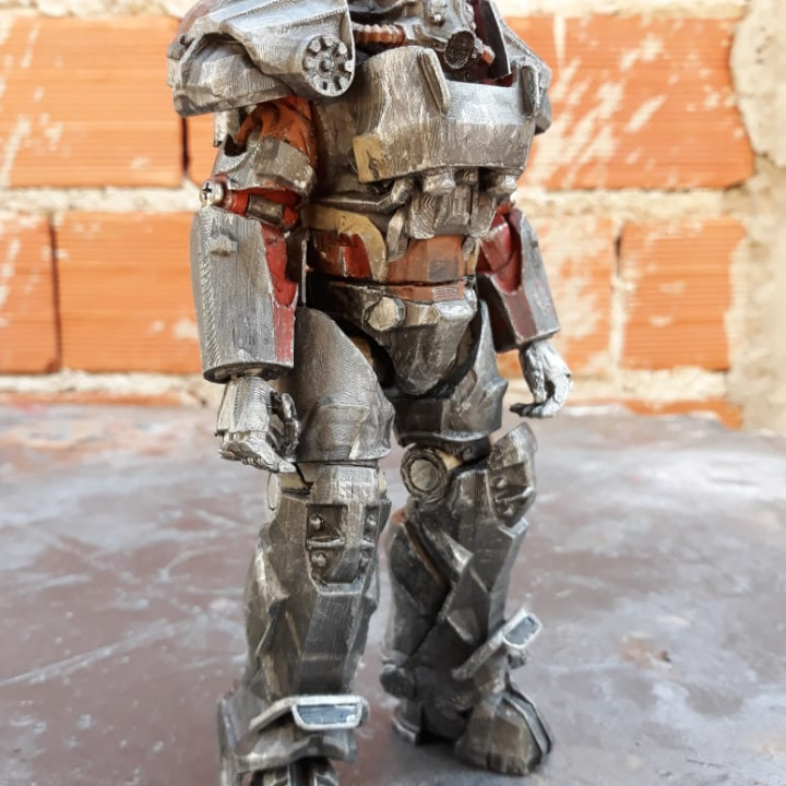 3D Printable West Tek T-60 Power Armor ( Fallout 4 ) by