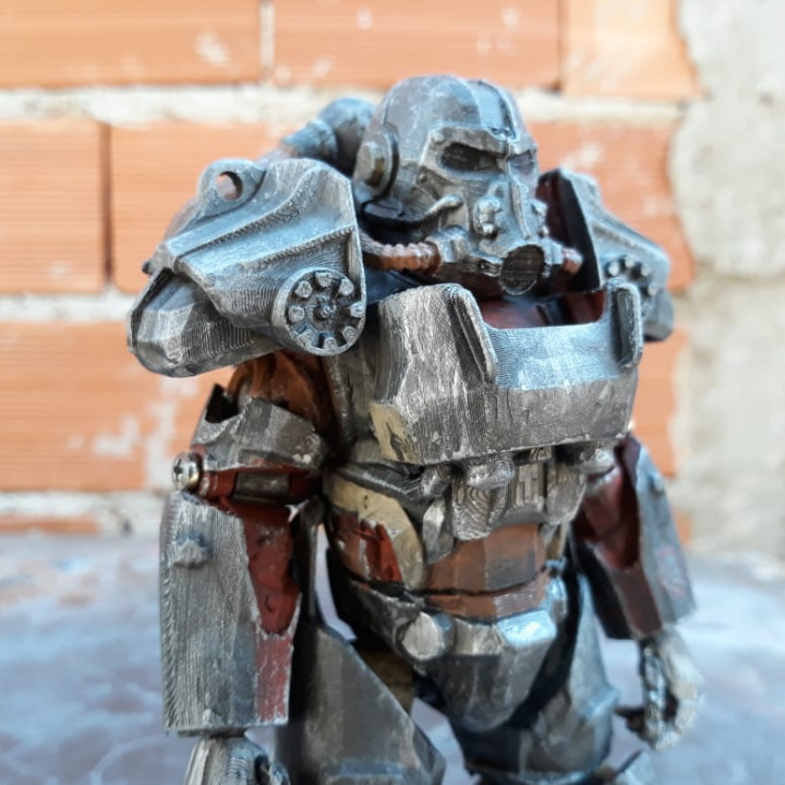 3D Printable West Tek T-60 Power Armor ( Fallout 4 ) by Marcus Vinicius