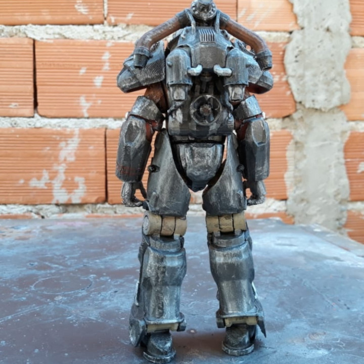 3D Printable West Tek T-60 Power Armor ( Fallout 4 ) By Marcus Vinicius