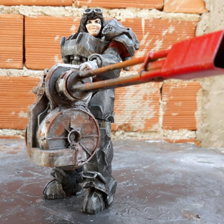 3D Printable West Tek T-60 Power Armor ( Fallout 4 ) By Marcus Vinicius